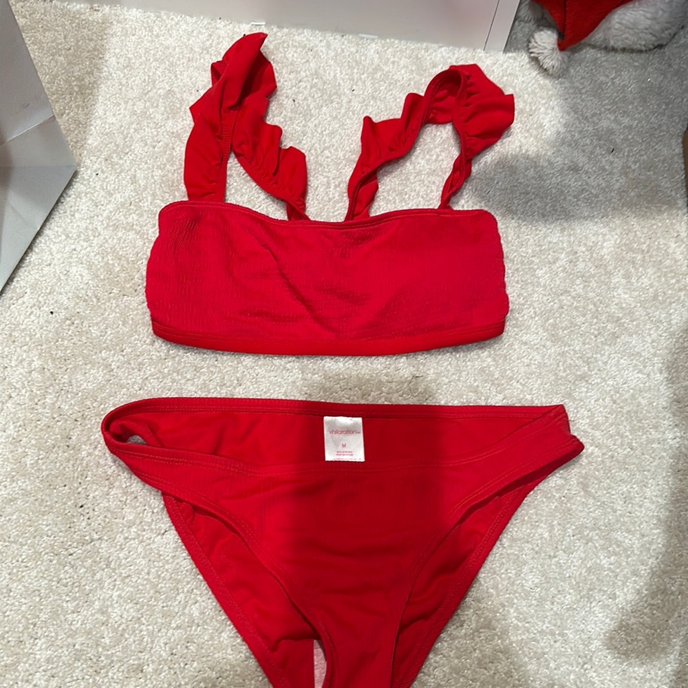 Red bikini